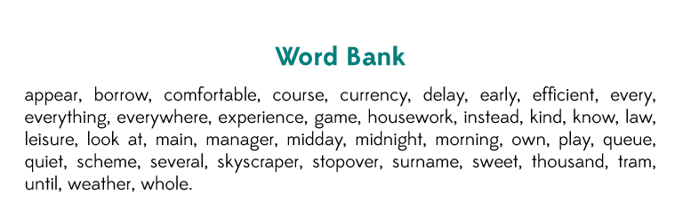 voc word bank